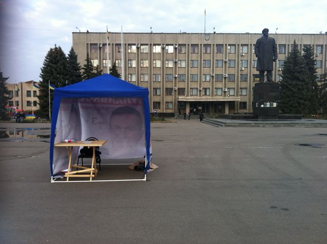 Slaviansk, voter pour oublier